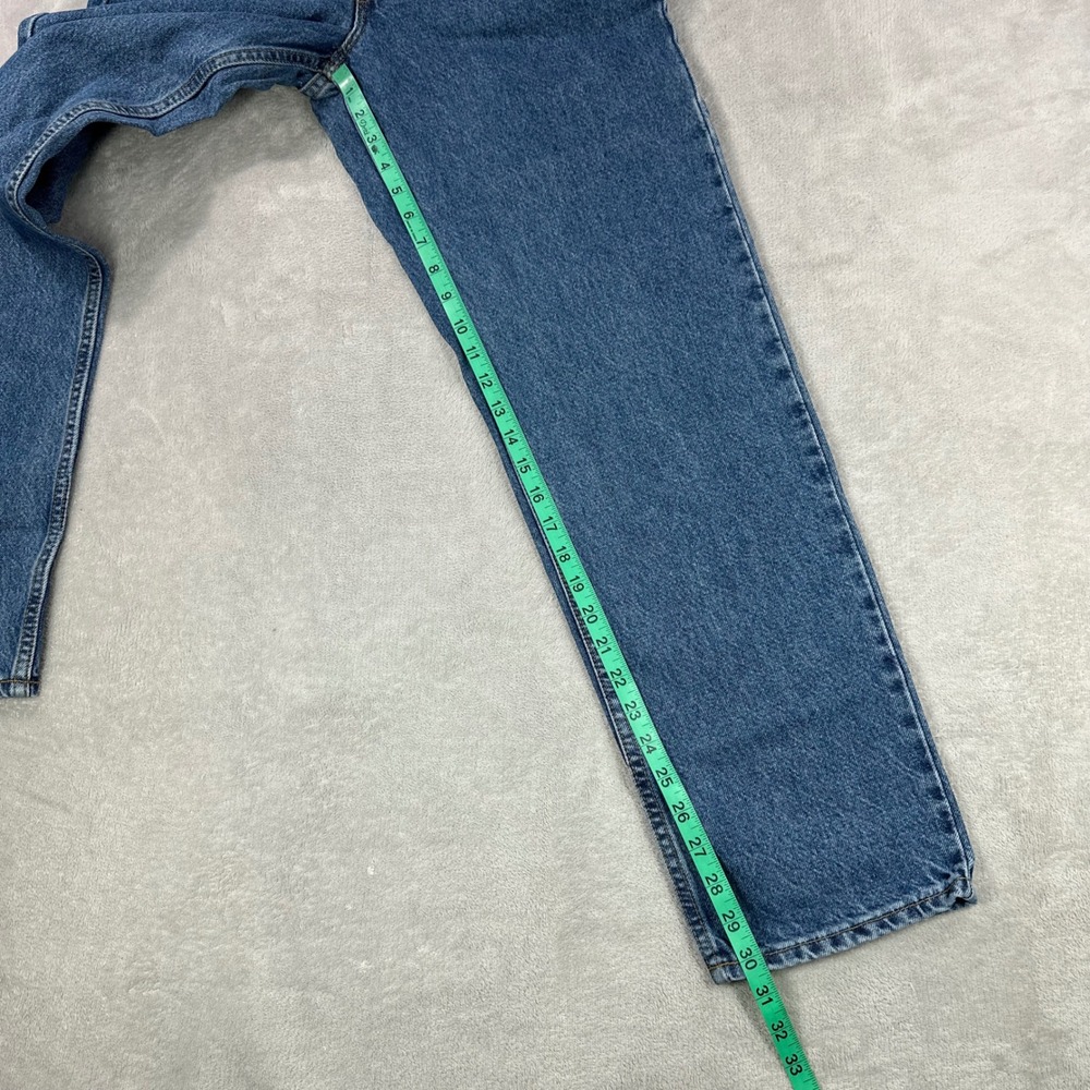 Vintage Levi's 550 Jeans Mens 32x30 Blue Relaxed Fit Orange Tab Made in USA 90s - Picture 16 of 16